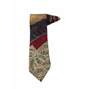 Tabasco Sauce Logo Hot Chili Peppers 100% Silk Novelty Vintage Necktie